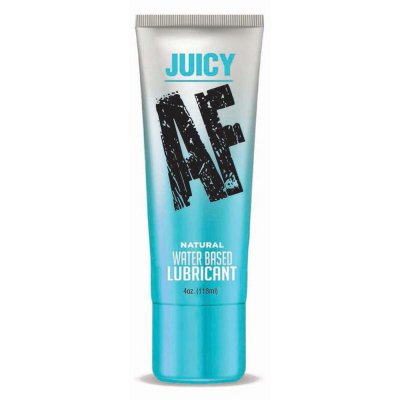 Juicy AF Natural Water Based Lubricant In 4 Oz