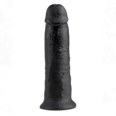 King Cock 10 inch Realistic Cock In Black