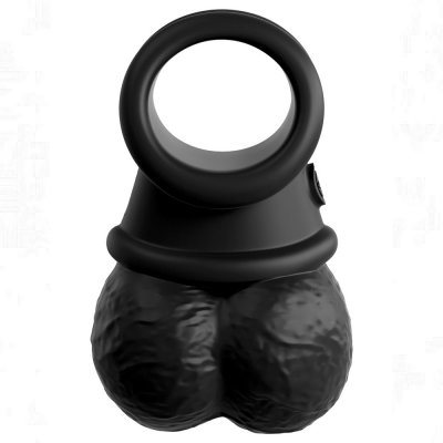 King Cock Elite The Crown Jewels Swinging Silicone Balls