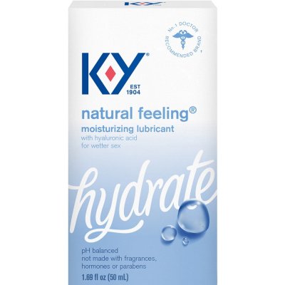 Ky Natural Feeling Lubricant with Hyaluronic Acid 1.69 Oz
