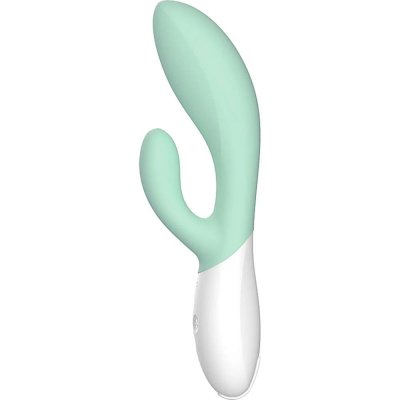 Lelo INA 3 Dual Action Rabbit Style Massager In Seaweed
