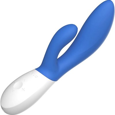Lelo INA Wave 2 Triple Action Rabbit Style Massager In Blue
