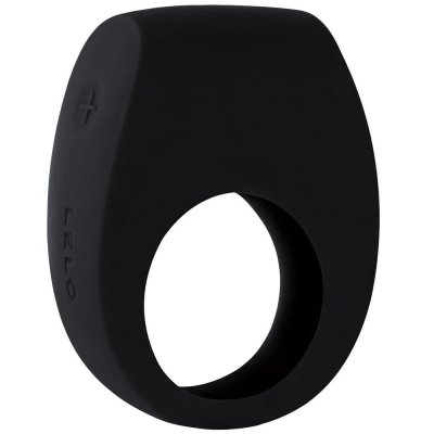 Lelo Tor 2 Rechargeable Couples Vibrating Cock Ring In Black