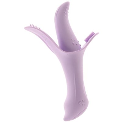 Luv Magic Rechargeable Silicone Tongue Vibrator In Lavender