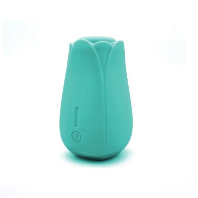 Maia Tulip Pro 15-Function Suction Vibe W/Wireless Charge-Teal