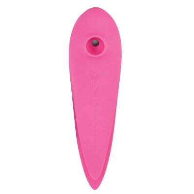 Mystique Rechargeable Vibrating Silicone Suction Vibe In Pink