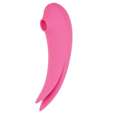 Mystique Rechargeable Vibrating Silicone Suction Vibe In Pink