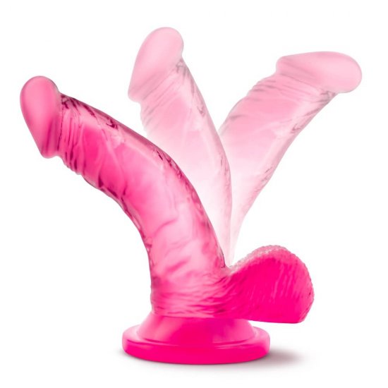 Naturally Yours 4 inch Mini Cock In Pink