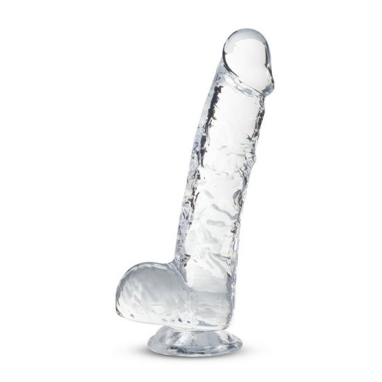 Naturally Yours 6 inch Crystalline Dildo In Diamond