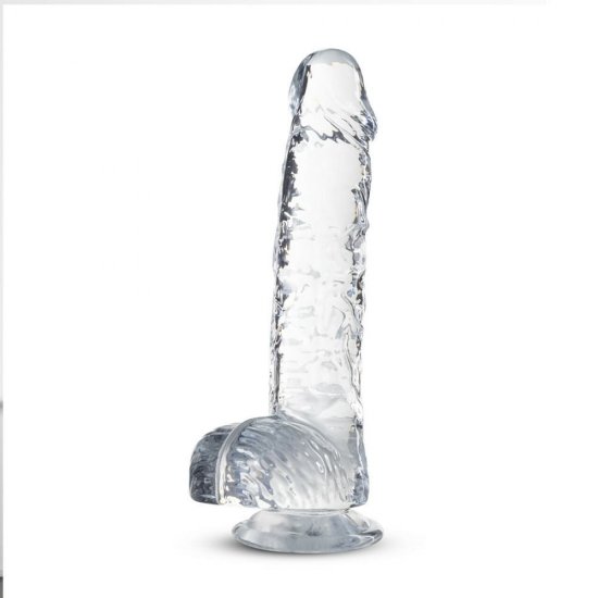 Naturally Yours 6 inch Crystalline Dildo In Diamond