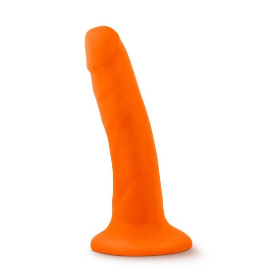 Neo 6 inch Sensa Feel Dual Density Cock In Neon Orange