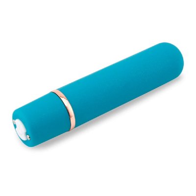 Nu Sensuelle Nubii Tulla Rechargeable Silicone Bullet Vibe-Blue