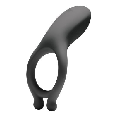 OptiMALE Rechargeable Silicone Couples Vibrating Cock Ring Slate