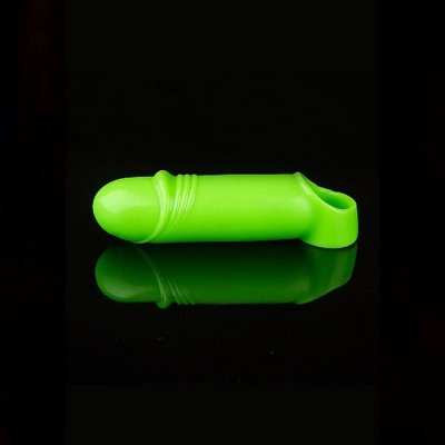 Ouch! Glow In The Dark Thick Smooth Stretchy Penis Extension