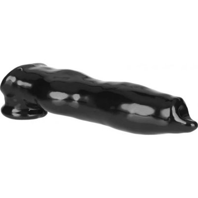 OxBalls Fido Pup-Knot Cocksheath With Adjustable Fit In Black