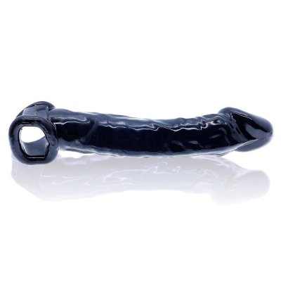 OxBalls Muscle Ripped Cocksheath Extender In Black