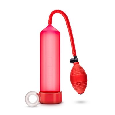 Performance VX101 Enhancement Penis Pump In Red