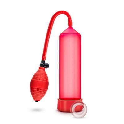 Performance VX101 Enhancement Penis Pump In Red