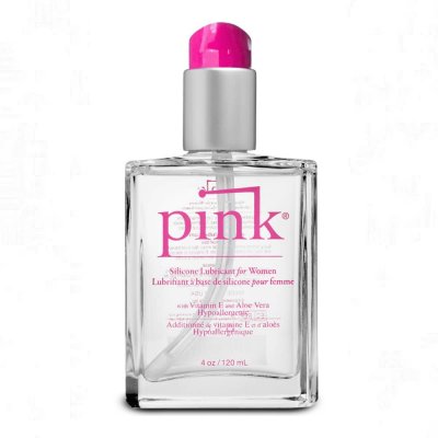 Pink Silicone Lubricant For Women 4 Oz