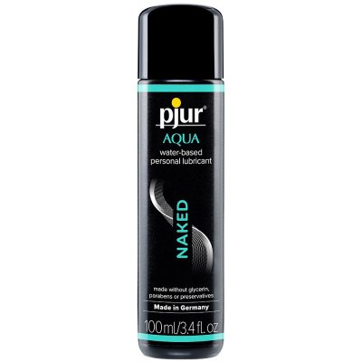Pjur AQUA Naked Water Based Personal Lubricant In 3.4 Oz