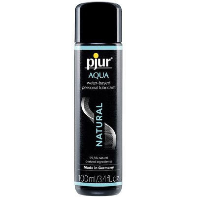 Pjur AQUA Natural Water Based Personal Lubricant In 3.4 Oz