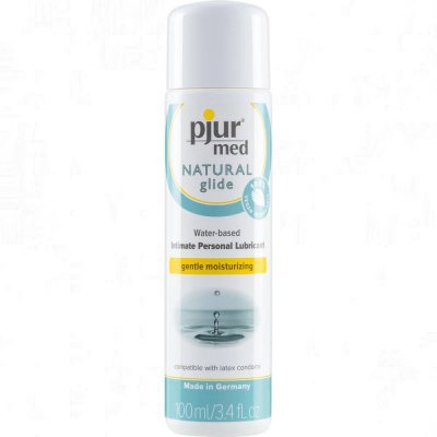 Pjur Med Natural Glide Water Based Personal Lubricant 3.4 Oz