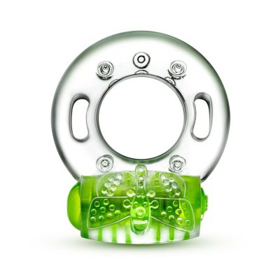 Play With Me Arouser Couples Vibrating Cock Ring In Green
