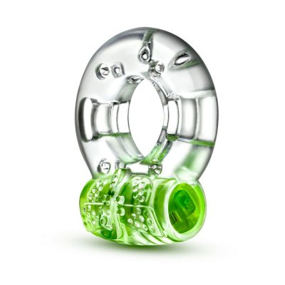 Play With Me Arouser Couples Vibrating Cock Ring In Green