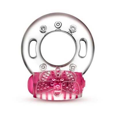 Play With Me Arouser Couples Vibrating Cock Ring In Pink