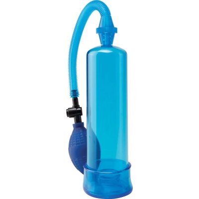 Pump Worx Beginner's Power Penis Pump In Blue