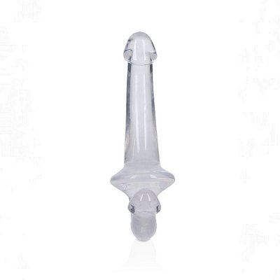 Realrock Crystal Clear 6 inch Strapless Strap-On In Clear