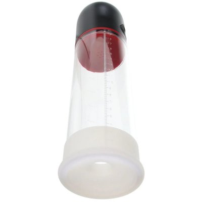 Renegade Bulge Rechargeable Vibrating Penis Pump In Black/Clear