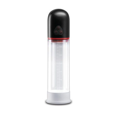 Renegade Bulge Rechargeable Vibrating Penis Pump In Black/Clear