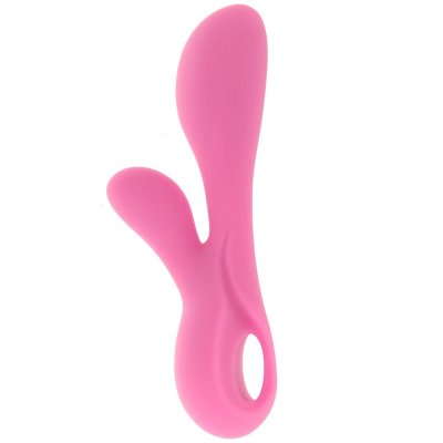Revel Galaxy Rechargeable Rabbit Style Silicone Vibrator In Pink