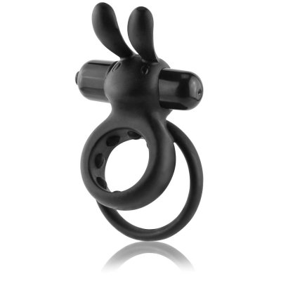 Screaming O OHare Silicone Couples Vibrating Cock Ring In Black