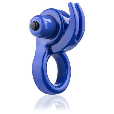 Screaming O Orny Silicone Couples Vibrating Cock Ring In Blue
