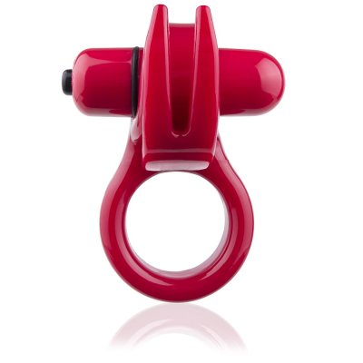 Screaming O Orny Silicone Couples Vibrating Cock Ring In Red