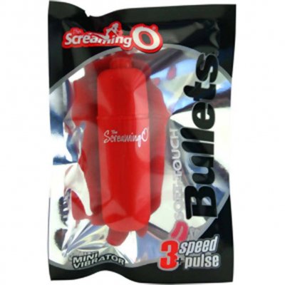 Screaming O Soft Touch Bullet Vibrator In Red