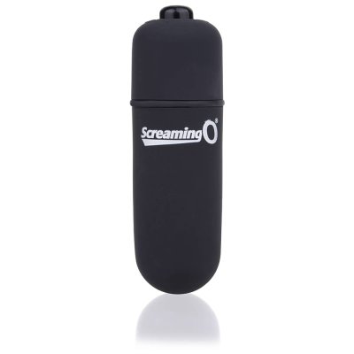 Screaming O Soft Touch Vooom Waterproof Bullet Vibrator In Black