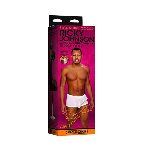 Signature Cocks Ricky Johnson 10" ULTRASKYN Vac-U-Lock Cock