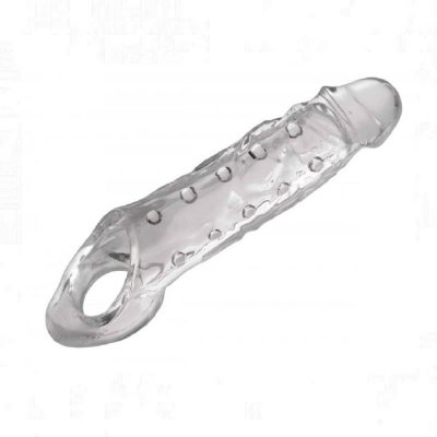 Size Matters Clearly Ample 6.5 inch Penis Enhancer In Clear