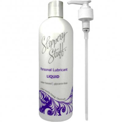Slippery Stuff Liquid Water Based Personal Lubricant 16 Oz