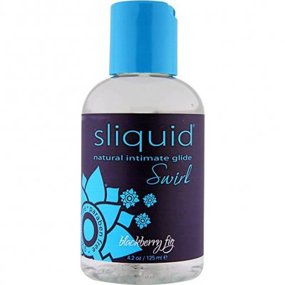 Sliquid Naturals Swirl Lubricant Blackberry Fig Flavor 4.2 Oz