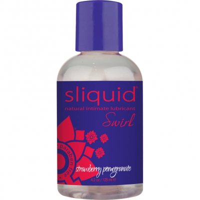 Sliquid Naturals Swirl Lubricant Strawberry Pomegranate 4.2 Oz