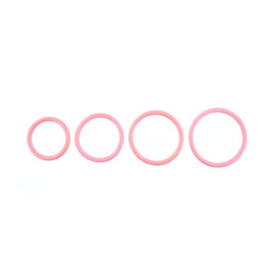 Sportsheets Merge Rubber O-Rings 4 Pack In Coral