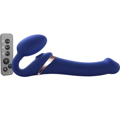Strap-On-Me Multi Orgasm Bendable Strapless Strap-On Blue LG