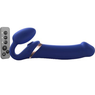 Strap-On-Me Multi Orgasm Bendable Strapless Strap-On Blue XL