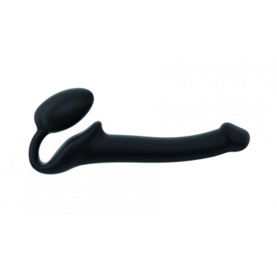Strap-On Me Silicone Bendable Strapless Strap-On In Black SM