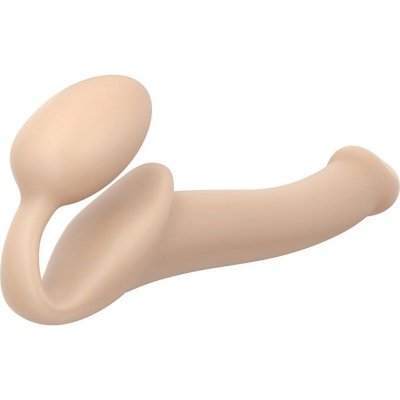 Strap-On Me Silicone Bendable Strapless Strap-On In Flesh MED