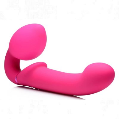 Strap U Ergo-Fit G-Pulse Inflatable Vibrating Strapless Strap-On